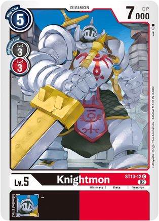 Knightmon (ST13-12) [Starter Deck 13: Ragnaloardmon] - Deck Out Gaming