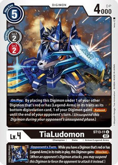 TiaLudomon (ST13-11) [Starter Deck 13: Ragnaloardmon] - Deck Out Gaming