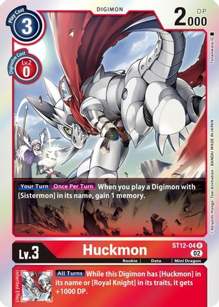 Huckmon (ST12-04) [Starter Deck 12: Jesmon] Foil - Deck Out Gaming