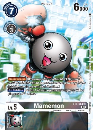 Mamemon (25th Special Memorial Pack) (BT6-064) [Double Diamond] Foil - Deck Out Gaming