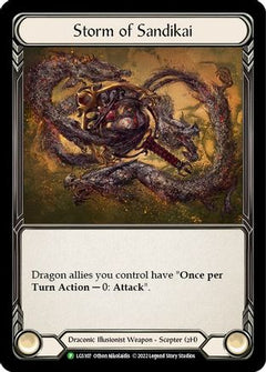 Storm of Sandikai - LGS107 (LGS107) [Flesh and Blood: Promo Cards] Cold Foil - Deck Out Gaming