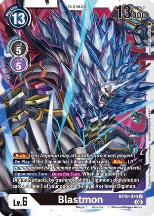 Blastmon (BT10-070) [Xros Encounter] - Deck Out Gaming