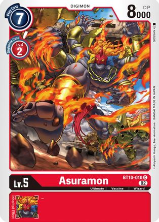 Asuramon (BT10-010) [Xros Encounter] - Deck Out Gaming