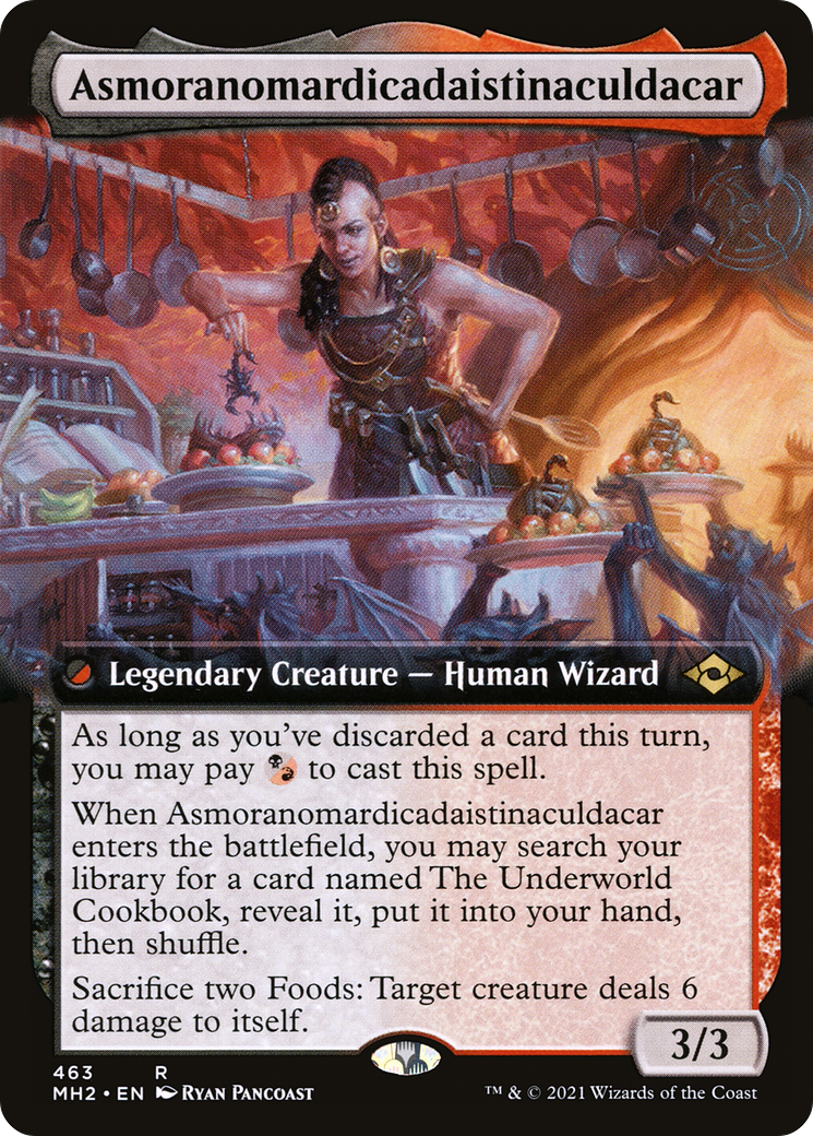 Asmoranomardicadaistinaculdacar (Extended Art) (463) [Modern Horizons 2] foil - Deck Out Gaming