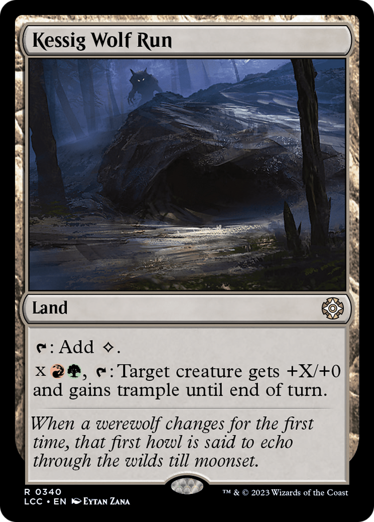 Kessig Wolf Run (340) [The Lost Caverns of Ixalan Commander] - Deck Out Gaming