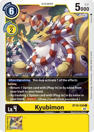 Kyubimon (BT10-036) [Xros Encounter] - Deck Out Gaming