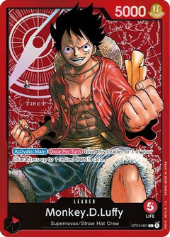 Monkey.D.Luffy (001) (ST01-001) [Starter Deck 1: Straw Hat Crew] Foil - Deck Out Gaming