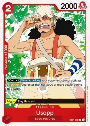 Usopp (ST01-002) [Starter Deck 1: Straw Hat Crew]