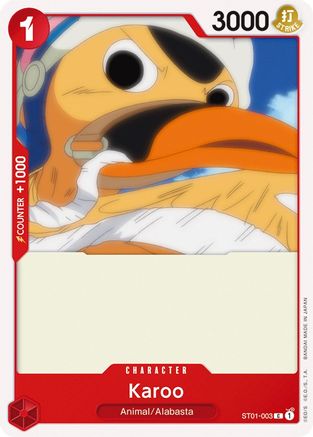 Karoo (ST01-003) [Starter Deck 1: Straw Hat Crew] - Deck Out Gaming