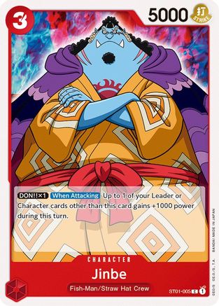 Jinbe (ST01-005) [Starter Deck 1: Straw Hat Crew] - Deck Out Gaming