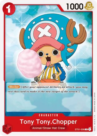 Tony Tony.Chopper (ST01-006) [Starter Deck 1: Straw Hat Crew] - Deck Out Gaming