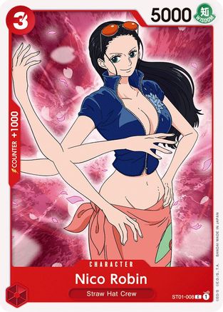 Nico Robin (ST01-008) [Starter Deck 1: Straw Hat Crew] - Deck Out Gaming