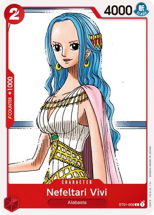 Nefeltari Vivi (ST01-009) [Starter Deck 1: Straw Hat Crew] - Deck Out Gaming