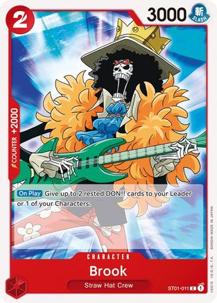 Brook (ST01-011) [Starter Deck 1: Straw Hat Crew] - Deck Out Gaming