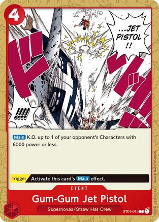 Gum-Gum Jet Pistol (ST01-015) [Starter Deck 1: Straw Hat Crew] - Deck Out Gaming