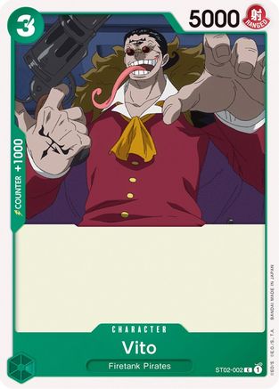 Vito (ST02-002) [Starter Deck 2: Worst Generation]