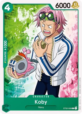 Koby (ST02-006) [Starter Deck 2: Worst Generation] - Deck Out Gaming