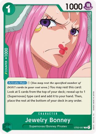 Jewelry Bonney (ST02-007) [Starter Deck 2: Worst Generation] - Deck Out Gaming