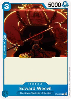 Edward Weevil (ST03-002) [Starter Deck 3: The Seven Warlords of The Sea] - Deck Out Gaming