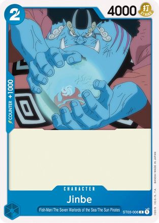 Jinbe (ST03-006) [Starter Deck 3: The Seven Warlords of The Sea] - Deck Out Gaming