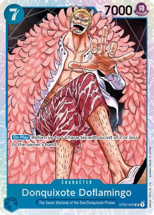 Donquixote Doflamingo (ST03-009) [Starter Deck 3: The Seven Warlords of The Sea] - Deck Out Gaming