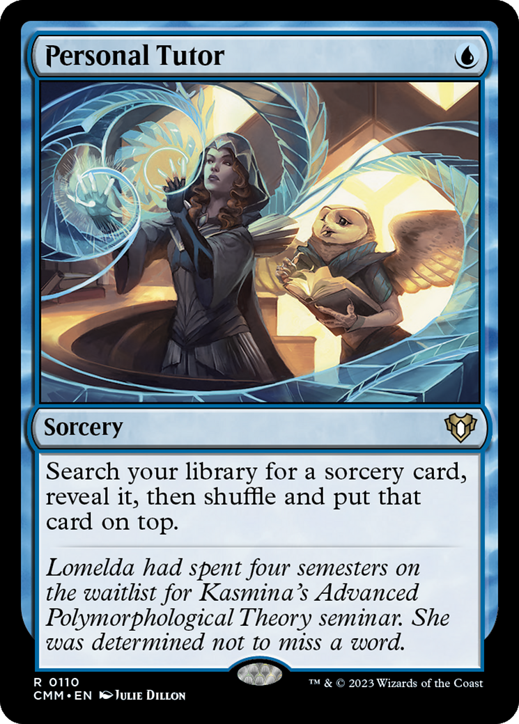 Personal Tutor (110) [Commander Masters] - Deck Out Gaming