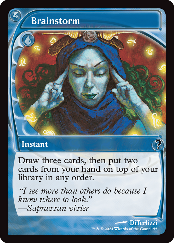 Brainstorm (Future Sight) (155) [Mystery Booster 2] - Deck Out Gaming