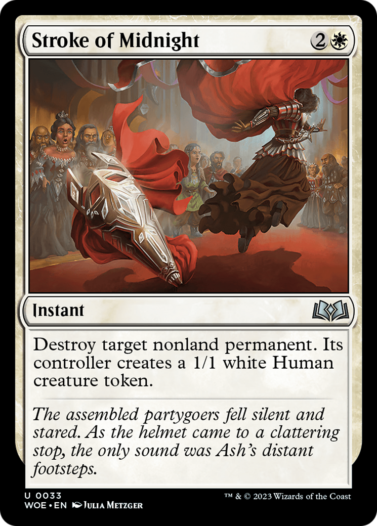 Stroke of Midnight (33) [Wilds of Eldraine] foil - Deck Out Gaming