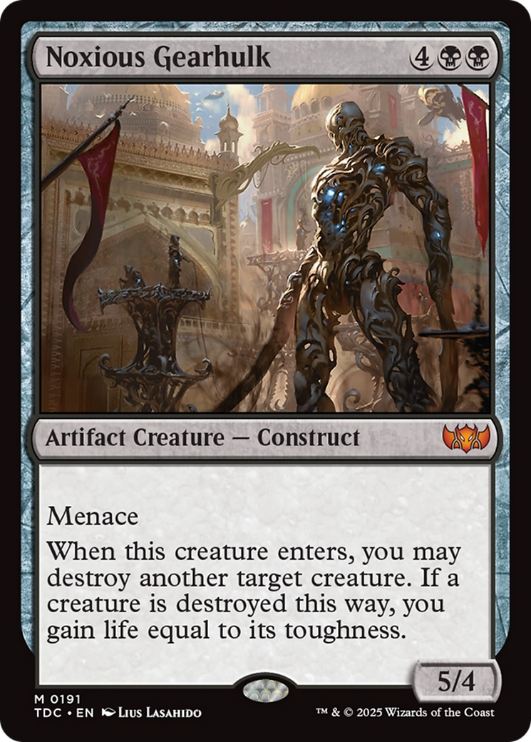 Noxious Gearhulk (191) [Commander: Tarkir: Dragonstorm] - Deck Out Gaming