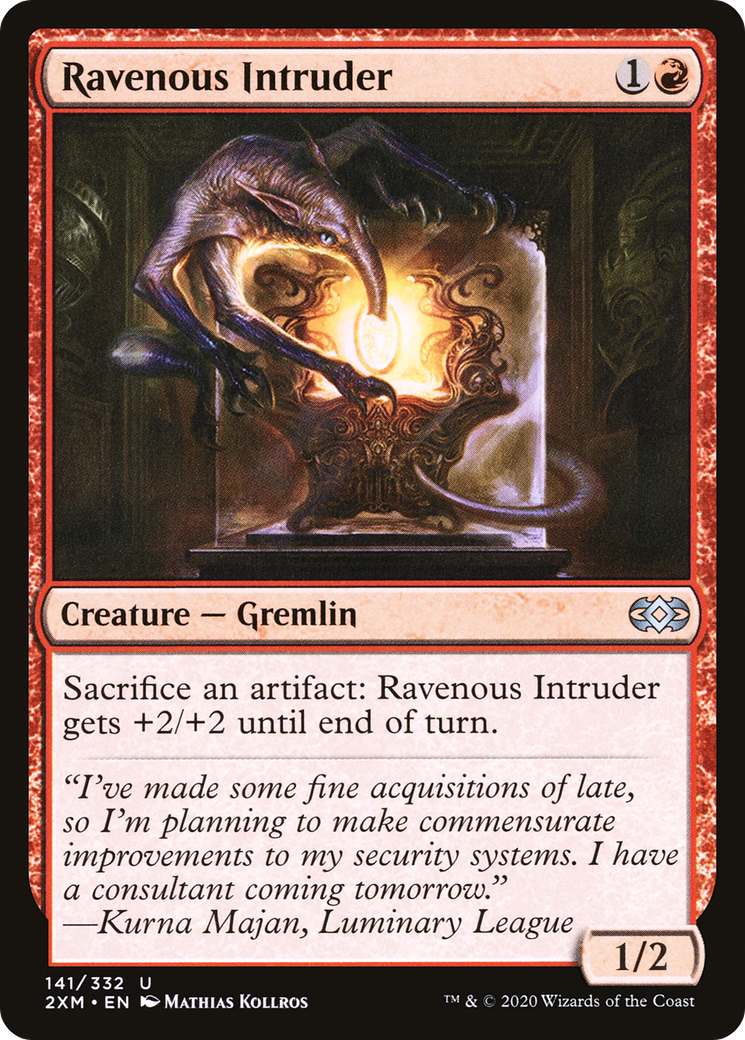 Ravenous Intruder (141) [Double Masters] - Deck Out Gaming
