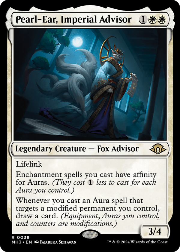 Pearl-Ear, Imperial Advisor (39) [Modern Horizons 3] - Deck Out Gaming