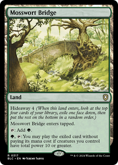 Mosswort Bridge (317) [Bloomburrow Commander] - Deck Out Gaming
