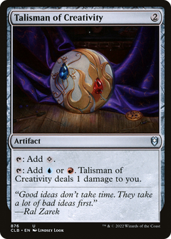 Talisman of Creativity (876) [Commander Legends: Battle for Baldur's Gate] - Deck Out Gaming