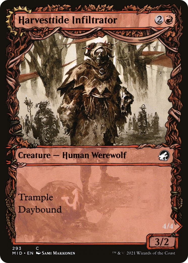 Harvesttide Infiltrator (Showcase) (293) [Innistrad: Midnight Hunt] foil - Deck Out Gaming
