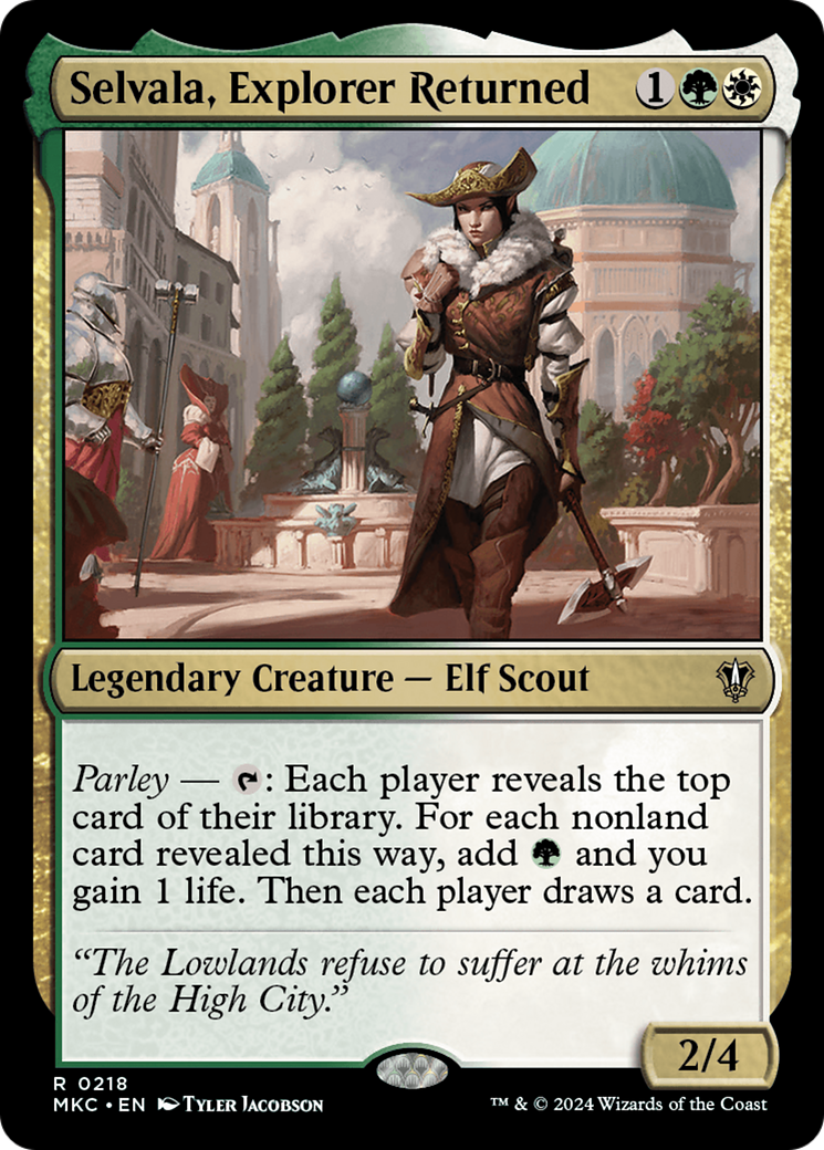 Selvala, Explorer Returned (218) [Murders at Karlov Manor Commander] - Deck Out Gaming