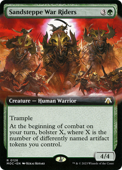 Sandsteppe War Riders (Extended Art) (126) [March of the Machine Commander] - Deck Out Gaming