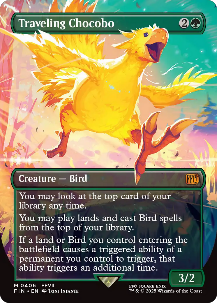 Traveling Chocobo (406) [FINAL FANTASY] foil - Deck Out Gaming