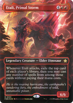 Etali, Primal Storm (Borderless) (Mana Foil) (391) [Foundations] foil - Deck Out Gaming