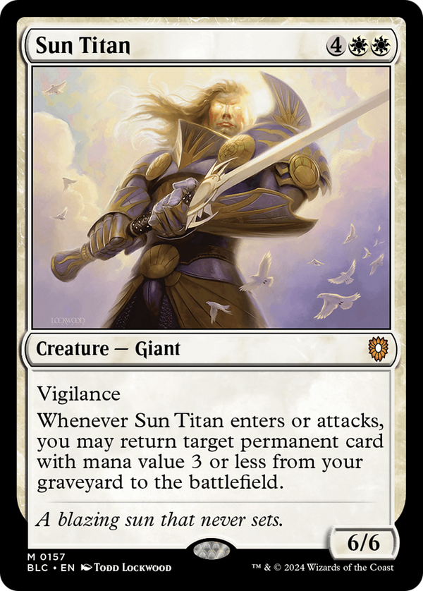 Sun Titan (157) [Bloomburrow Commander] - Deck Out Gaming