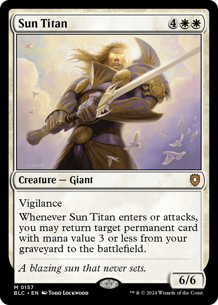 Sun Titan (157) [Bloomburrow Commander] - Deck Out Gaming