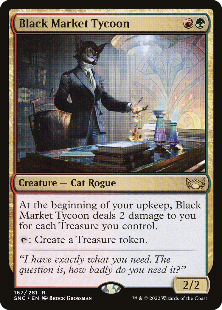 Black Market Tycoon (167) [Streets of New Capenna] foil - Deck Out Gaming