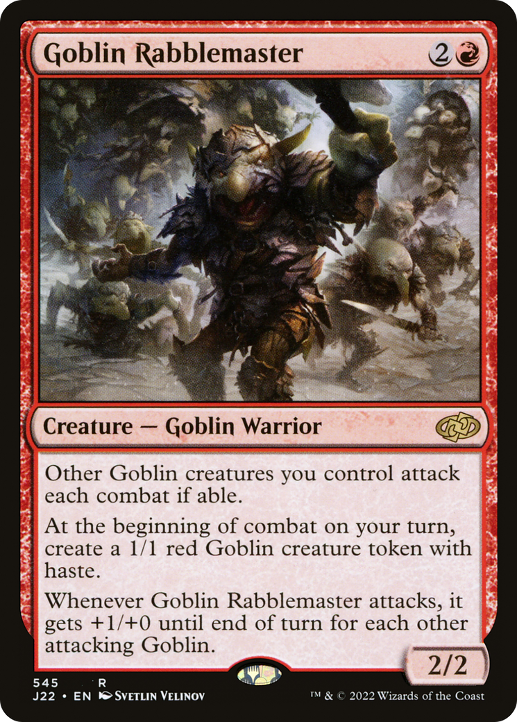 Goblin Rabblemaster (545) [Jumpstart 2022] - Deck Out Gaming