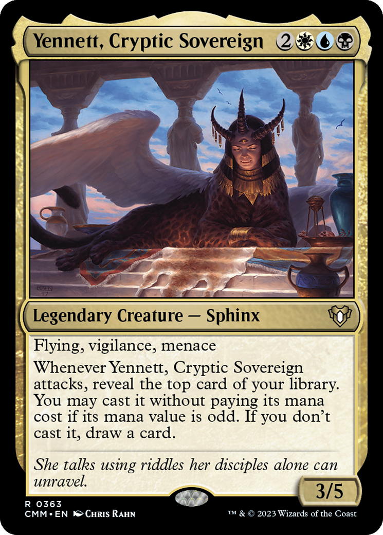 Yennett, Cryptic Sovereign (363) [Commander Masters] - Deck Out Gaming