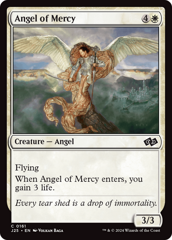 Angel of Mercy (161) [Foundations Jumpstart] - Deck Out Gaming