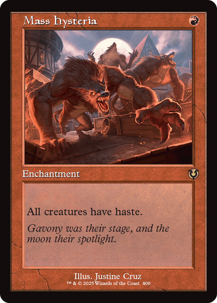 Mass Hysteria (Retro Frame) (400) [Innistrad Remastered] - Deck Out Gaming