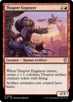 Thopter Engineer (204) [Bloomburrow Commander] - Deck Out Gaming