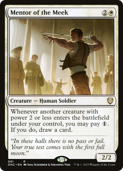 Mentor of the Meek (81) [Commander: Phyrexia: All Will Be One] - Deck Out Gaming