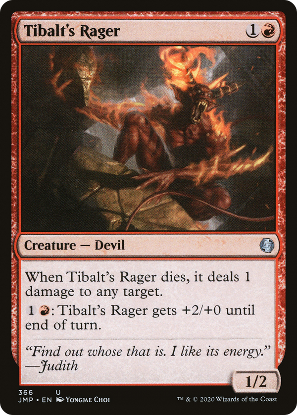 Tibalt's Rager (366) [Jumpstart] - Deck Out Gaming