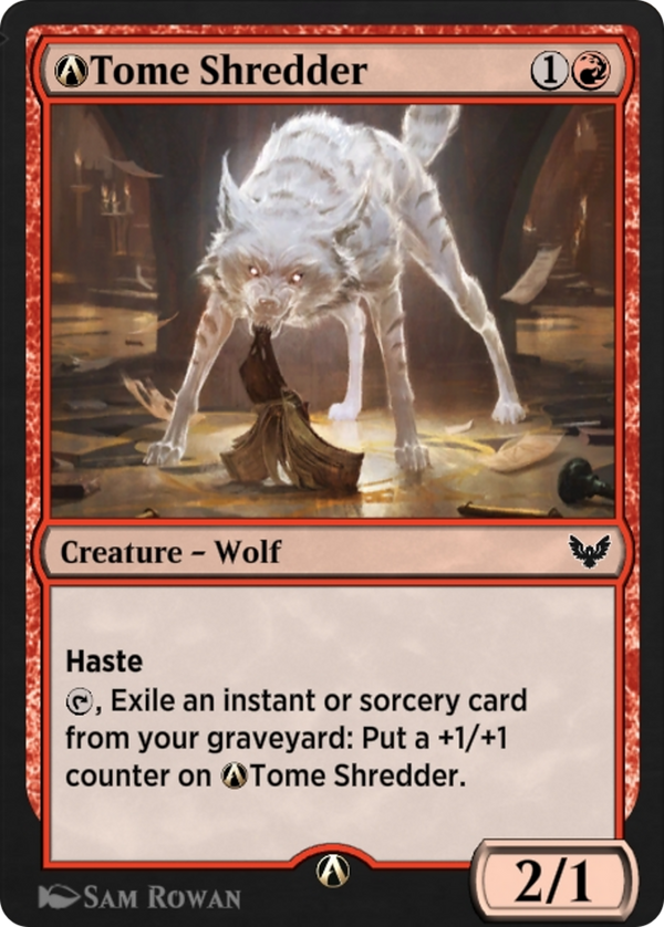 A-Tome Shredder (A-117) [Strixhaven: School of Mages] - Deck Out Gaming