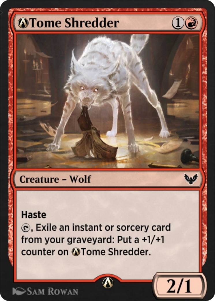 A-Tome Shredder (A-117) [Strixhaven: School of Mages] - Deck Out Gaming